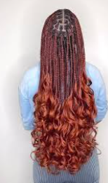 SMALL MEDIUM FRENCH CURLS BRAIDS